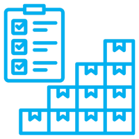 icon representing inventory levels