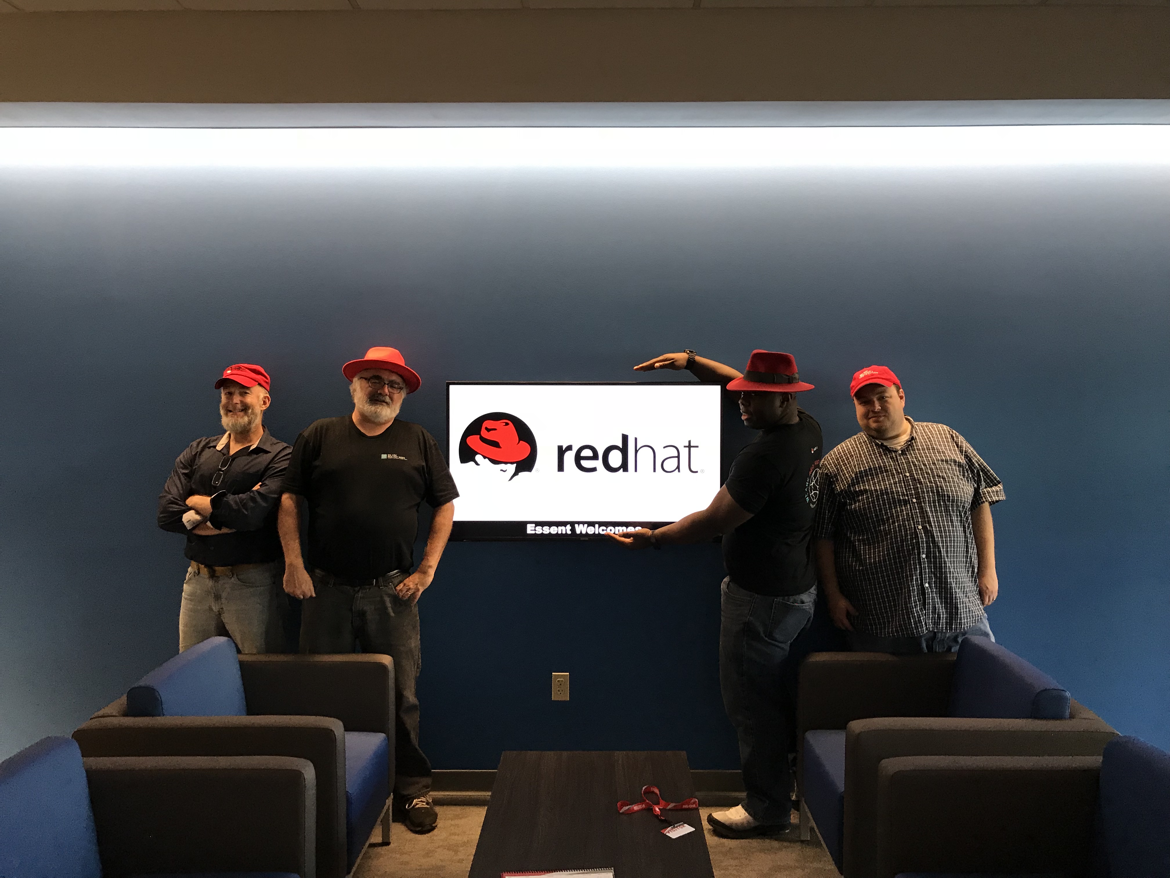 Red Hat Visits Essent